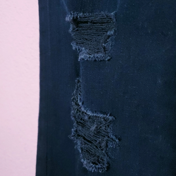 J Brand The Skinny Leg Jeans In Blacklash Distressed - Picture 10 of 16